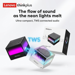 Loa Bluetooth LENOVO Thinkplus K31, kết nối TWS 2 loa 5W, đèn hiệu ứng RBG