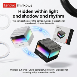 Loa Bluetooth LENOVO Thinkplus K31, kết nối TWS 2 loa 5W, đèn hiệu ứng RBG