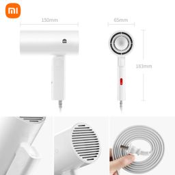 Máy sấy tóc Xiaomi Reepro HC04 phiên bản HUI, tạo ion âm, có thể gập gọn, 1500W