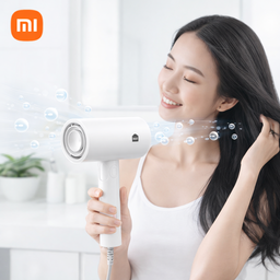 Máy sấy tóc Xiaomi Reepro HC04 phiên bản HUI, tạo ion âm, có thể gập gọn, 1500W