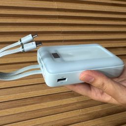 Pin dự phòng 20.000mAh sạc nhanh 45w kèm 2 cáp Type-C chưa in logo, ko hộp ( n…