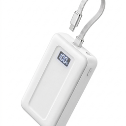 Pin dự phòng 10.000mAh sạc nhanh 30W 1A1C kèm cáp chưa in logo, ko hộp ( nhà máy Anker )