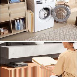 Túi đựng đồ giặt YAMAGA HOME (Laundry basket) - 100L ( hàng Amazon Mỹ )