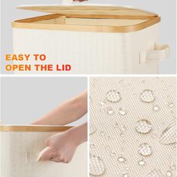 Túi đựng đồ giặt YAMAGA HOME (Laundry basket) - 100L ( hàng Amazon Mỹ )