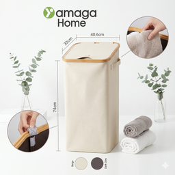Túi đựng đồ giặt YAMAGA HOME (Laundry basket) - 100L