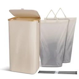Túi đựng đồ giặt YAMAGA HOME (Laundry basket) - 100L ( hàng Amazon Mỹ )