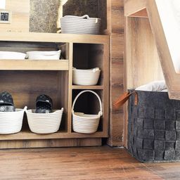 Túi nỉ đựng đồ trên xe hơi có thể gấp gọn / L0401-0140101