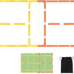 Bộ công cụ tạo sân Pickleball di động hãng DEERFAMY ( Amazon Mỹ ), kèm túi đựng
