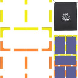 Bộ công cụ đánh dấu sân Pickleball di động hãng DEERFAMY ( Amazon Mỹ )