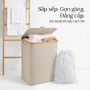 Túi đựng đồ giặt 2 ngăn YAMAGA HOME 60L - 01202CW ( hàng Amazon Mỹ )