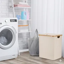 Túi đựng đồ giặt YAMAGA HOME 60L - 01101CW ( hàng Amazon Mỹ )