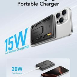 Pin dự phòng 5000mAh VEGER X5 (VG-W0582), có định vị Apple find my, sạc nhanh…