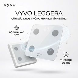 Cân sức khoẻ thông minh Vyvo Leggera ( Hàng Amazon Nhật )
