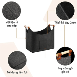 Túi đựng đồ đa năng gấp gọn trên xe hơi, chứa đồ tiện lợi L0401 - 0090102