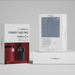 Pin dự phòng MiPOW Power Tube Pro 10000mAh, Liền cáp Lightning có MFI, sạc nha…