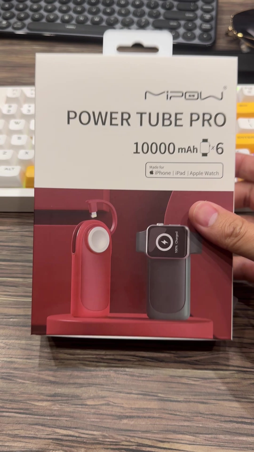 Tính năng Pin dự phòng MiPOW Power Tube Pro 10000mAh, Liền cáp Lightning có MFI, sạc nhanh 20W,sạc Apple watch Chi tiết tính năng nổi bật và chất liệu bền bỉ của Pin dự phòng MiPOW Power Tube Pro 10000mAh, Liền cáp Lightning có MFI, sạc nhanh 20W,sạc Apple watch