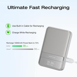 Pin Dự Phòng 10.000mAh EcoFlow RAPID Magnetic Qi2 Sạc Nhanh 65w – có App, khôn…