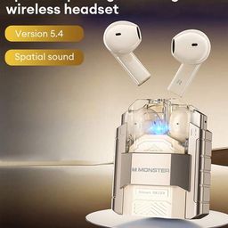 Tai nghe Monster Airmars XKT23, tai Gamming Bluetooth 5.4 ( màu random )