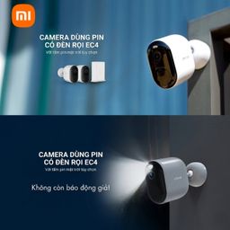 Bộ Camera Xiaomi IMILAB EC4, độ nét 2.5K (bản Q.Tế), pin 5200mAh, kèm Hub Gate…