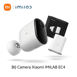 Bộ Camera Xiaomi IMILAB EC4, độ nét 2.5K (bản Q.Tế), pin 5200mAh, kèm Hub Gate…
