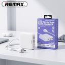 {Order giao 25/5} Trạm sạc nhanh 65W Remax RP-U183 công nghệ GaN, 2C + 2A , dây nguồn dài 1.5m
