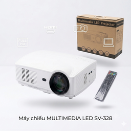 Máy chiếu MULTIMEDIA LED SV-328 ( nhà máy KONKA) , chạy Android, cài được Yout…