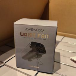 Quạt kẹp thắt lưng / đeo cổ đa năng AWONOSO, Pin 10000mAh( hàng Amazon Mỹ)