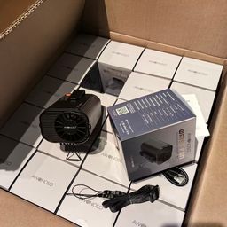 Quạt kẹp thắt lưng / đeo cổ đa năng AWONOSO, Pin 10000mAh( hàng Amazon Mỹ)