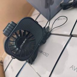Quạt kẹp thắt lưng / đeo cổ đa năng AWONOSO, Pin 10000mAh( hàng Amazon Mỹ)