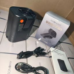 Quạt kẹp thắt lưng / đeo cổ đa năng AWONOSO, Pin 10000mAh( hàng Amazon Mỹ)
