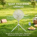 {Order giao 25/5} Quạt tích điện URINGO, chống muỗi, có đèn,Pin 10000mAh sạc được điện thoại