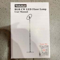 Đèn LED đứng thông minh YOTUTUN RGB FLE-036 (hàng Amazon Mỹ), có Remote, xoay…