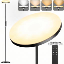 Đèn LED đứng thông minh YOTUTUN RGB FLE-036 (hàng Amazon Mỹ), có Remote, xoay…