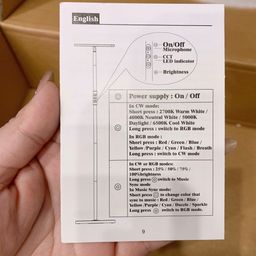 Đèn LED đứng thông minh YOTUTUN RGB FLE-036 (hàng Amazon Mỹ), có Remote, xoay…