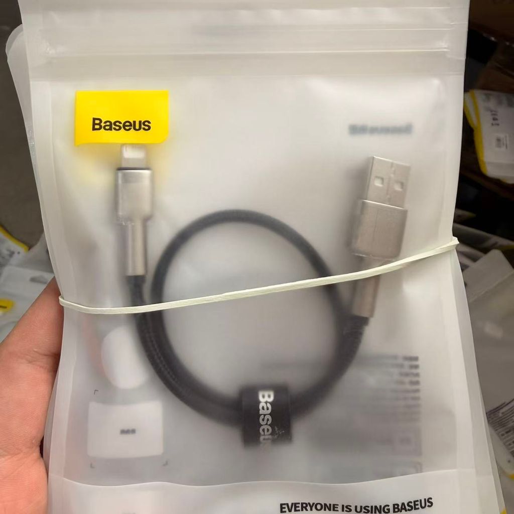 {Order 30/5} Dây cáp sạc iPhone A -L, chính hãng Baseus ( giao random )