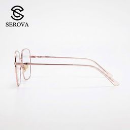Kính mắt Titanium cao cấp hãng SEROVA SL549 - C15, gọng kính cận, chất liệu Ti…