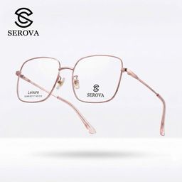 Kính mắt Titanium cao cấp hãng SEROVA SL549 - C15, gọng kính cận, chất liệu Ti…