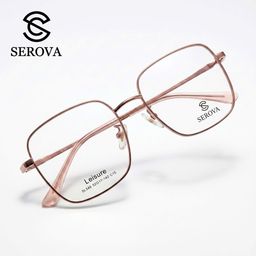 Kính mắt Titanium cao cấp hãng SEROVA SL549 - C15, gọng kính cận, chất liệu Ti…