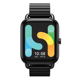 Đồng Hồ Thông Minh Xiaomi HAYLOU RS4 Plus - Phiên Bản quốc tế, 2 Dây (màu đen)