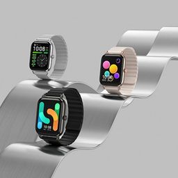 Đồng Hồ Thông Minh Xiaomi HAYLOU RS4 Plus - Phiên Bản quốc tế, 2 Dây (màu đen)