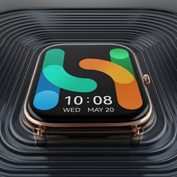Đồng Hồ Thông Minh Xiaomi HAYLOU RS4 Plus - Phiên Bản quốc tế, 2 Dây (màu đen)