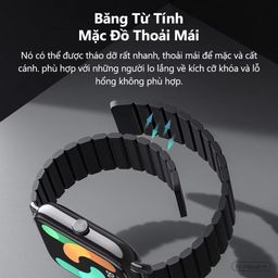 Đồng Hồ Thông Minh Xiaomi HAYLOU RS4 Plus - Phiên Bản quốc tế, 2 Dây (màu đen)