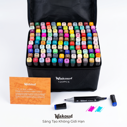 Bộ 120 Bút Màu hãng Wakoud Art Maker (kèm túi vải)
