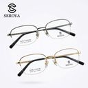 Kính mắt cao cấp hãng SEROVA SP259 , gọng Titan siêu nhẹ, tròng 0 độ
