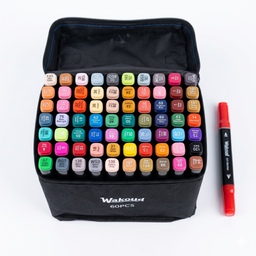 Bộ 60 Bút Màu hãng Wakoud Art Maker ( kèm túi vải)