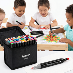 Bộ 60 Bút Màu hãng Wakoud Art Maker ( kèm túi vải)