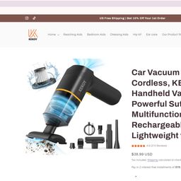 Máy hút thổi bụi cầm tay 3 in 1 hãng KEKOY ( hàng Walmart Mỹ )