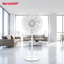 Quạt cây AI thông minh 15 cánh hãng SHARP PJ‑CD203, công suất 40w, tạo ion âm, ngăn chứa tinh dầu