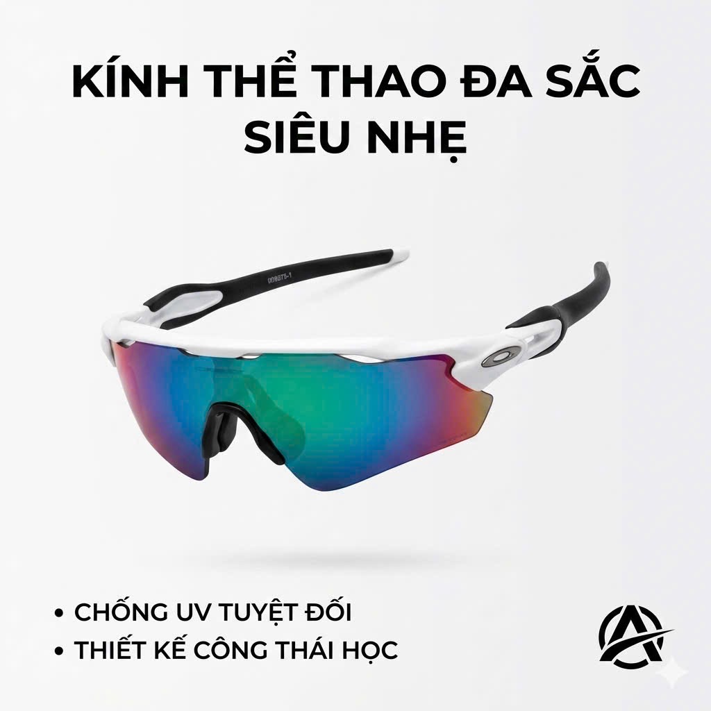Kính thể thao, đạp xe,chơi Pickleball, bảo vệ mắt, tròng chống chói mã 9275-1