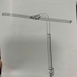 Đèn LED kẹp bàn cao cấp Double Head Desk Lamp